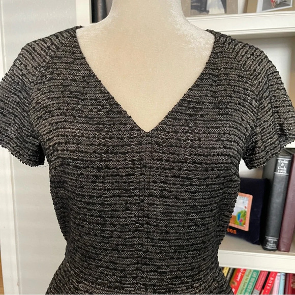 NWT Club Monaco Davin Tweed Fit and Flare Dress w/ Pockets Sz 2 - Picture 7 of 11